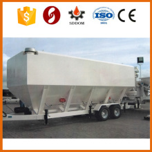 CE certificó el silo horizontal del cemento, el silo móvil del cemento